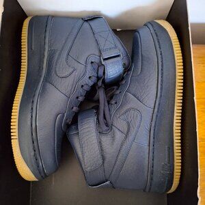 Nike Air Force 1 AF1 Upstep Hi Pinnacle Obsidian Women 6.5 High Tops - Open Box